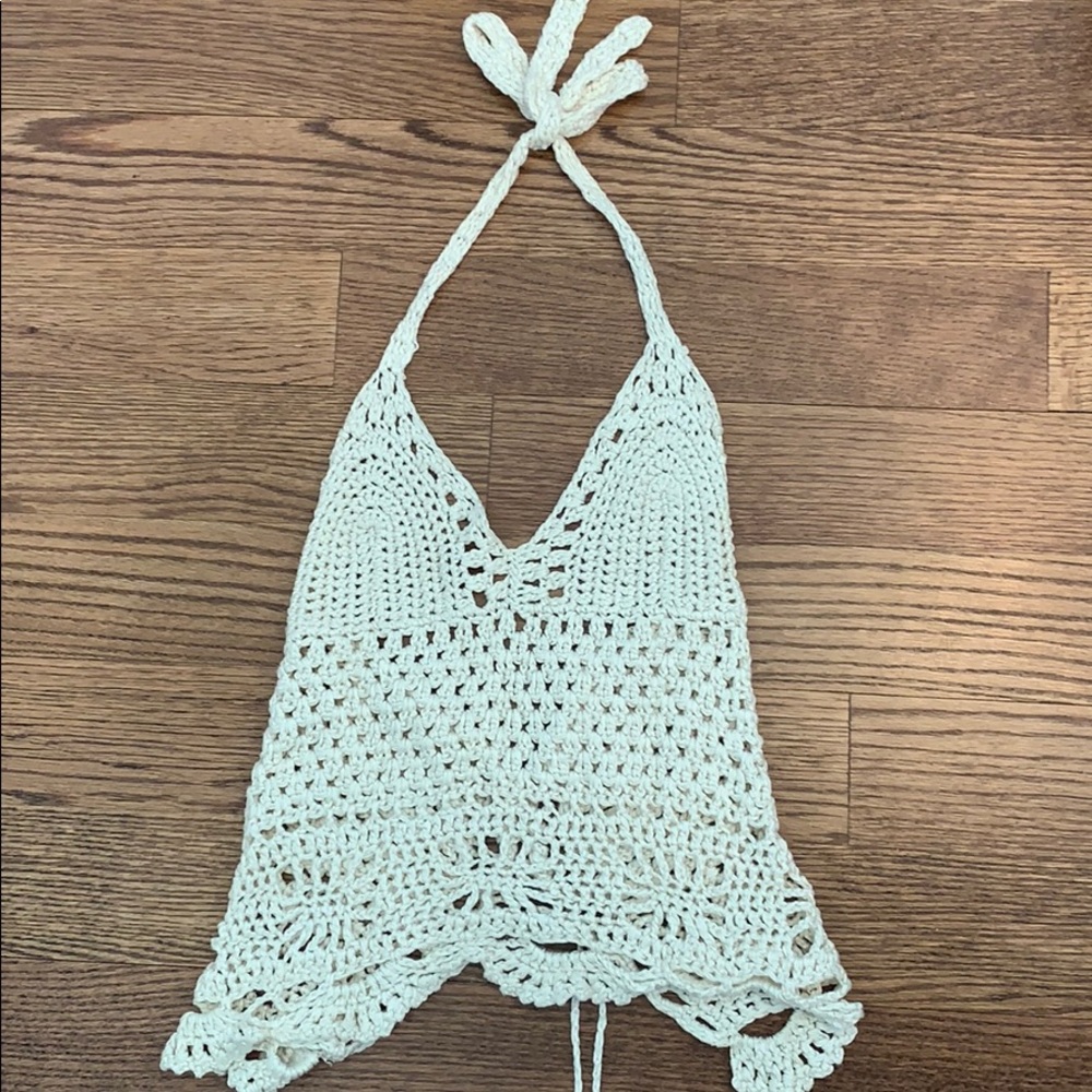 Hand made crochet top